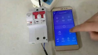 Второе поколение 2 P WiFi умный выключатель с функцией мониторинга потребляемой мощности