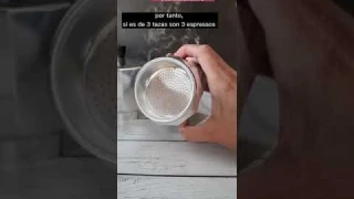 CAFETERA ITALIANA O MOKA 3 Y 6 TAZAS