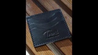 Кожаный именной кардхолдер (улучшенная версия тинькова)