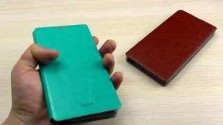 ОБЗОР: Качественный Кожаный Чехол-Книжка для Lenovo P90/ K80 "Mofi"
