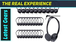 Best Budget Headphones for Classrooms? 60-Pack ZHENWAY Test