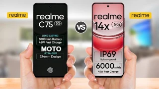 Realme C75 5G vs Realme 14X 5G || Full Comparison