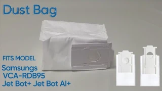 Dust Bag Replacement for Samsungs VCA-RDB95 Jet Bot+ Jet Bot AI+ Robot Vacuum Clean Station