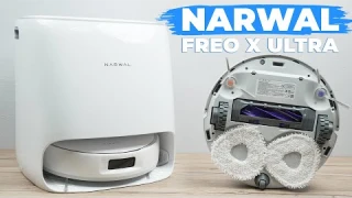 Narwal Freo X Ultra: МОЮЩИЙ робот-пылесос, которому не страшны длинные волосы! ОБЗОР и ТЕСТ✅