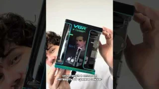 Триммер VGR для стрижки волос и бороды. Больше ШОТОВ от блогеров на Яндекс Маркете