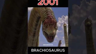 Evolution of Brachiosaurus (1993 - 2025)