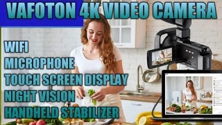 BEST BUDGET 4K VLOGGING VIDEO CAMCORDER & CAMERA FOR YOUTUBE REVIEW