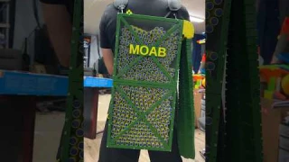 This is a NERF Minigun! (The MOAB)