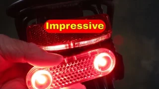 🚴 Gaciron Bicycle Smart Brake Tail Stop Light made for Bike Racks