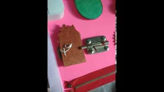 Бизиборд для Сони мамиными руками