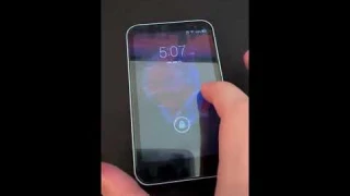 Camera App On An MP3 Player.