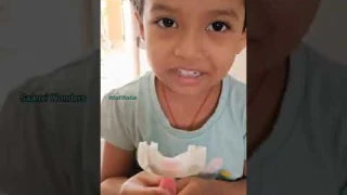 Children's U-Shape Toothbrush for 360° Thorough Cleansing #shorts #toothbrushing #kids #dekhyakite