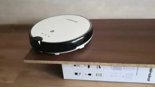Робот пылесос Prainskel F20-AI Robot Vacuum Cleaner Проверка датчиков противо падения