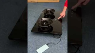 ⭐ Product Link in Comments ⭐Liftable Double Gas Stove⁠ #kitchen #gadgets ⁠