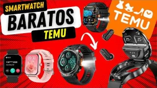 Probé 4 Smartwatch Buenos y BARATOS de TEMU para 2025