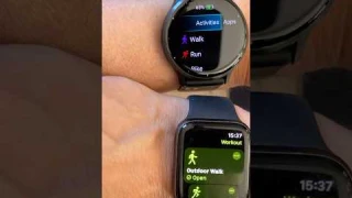 🚶Apple Watch vs. Garmin Venu 3: Which tracks my walk better? Let’s compare!⌚️#applewatch #garmin