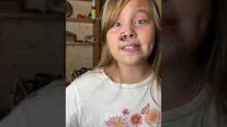 Сделала пирсинг 😂 😂