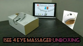 BREO ISEE 4 EYE MASSAGER unboxing