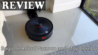 Bagotte Robot Vacuum and Mop Combo - Unboxing & Review