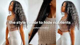 So..This is my PERFECTED style routine healthy hair…+ let’s chat