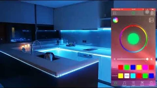 Светодиодная лента bluetooth usb на пульте и управление с телефона
