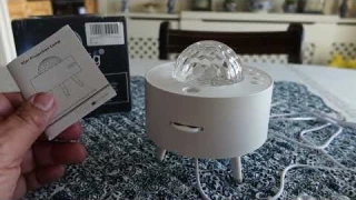 Starry Sky Light Projector with Lazer unboxing & review Moredig galaxy projector discount code below