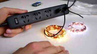 USB светодеодная LED гирлянда за копейки