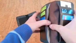 Кожаный чехол-кошелек Valenta для различных телефонов