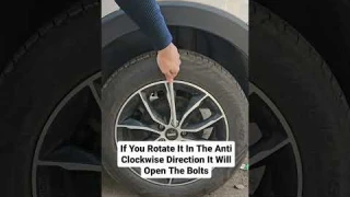 Pro Tip: Here's How you remove wheel bolts! #driving #cars #carrepair
