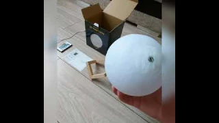 Обзор ночника Луна 3D Moon Lamp