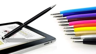 Емкостный Сенсорный Стилус Шариковая Ручка 2 в 1 с aliexpress