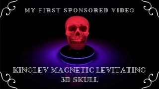 Kinglev Magnetic Levitating 3D Skull Unboxing and Review