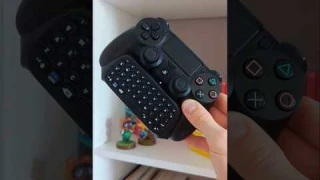 Клавиатура для геймпада PS4. Обзор #dualshock #ps3 #keypad