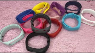 Силиконовый ремешок для фитнес браслета Xiaomi Mi Band 3 и 4 /  Спортивный браслет для смарт часов