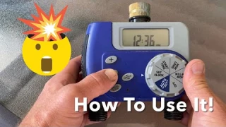How To Setup & Operate Your ORBIT Duel Outlet Digital Hose Watering Timer