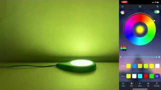 2022 Newest Bluetooth Controlled LED Underwater Lights for Above-ground Pool