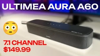 ULTIMEA Aura A60 Soundbar REVIEW - 7.1 CHANNEL - DOLBY ATMOS - BEST BUDGET SOUNDBAR for Your Money?