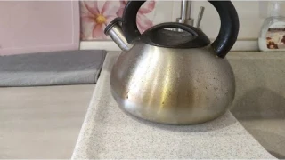 Чистый чайник за 5 минут БЕЗ УСИЛИЙ!!! Средство для чистки духовок и плит!!!