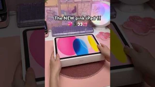 NEW iPad 11 in pink 🩷📱 2025 apple iPad unboxing | digital note taking | digital planner