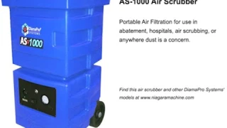The DiamaPro Systems' AS-1000 Air Scrubber