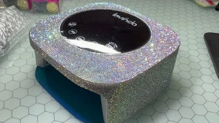 Blinged Out UV Nail Lamp | A Must Buy😍😍✨✨
