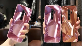 3D модный алмазный зеркальный чехол.