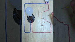 Проходной выключатель. Наглядно. 3 way switch connection. Clearly.