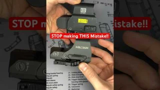 Why EOTechs are TRASH! #shorts