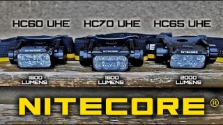 Лучшие налобные фонари Nitecore HC70 UHE/HC60 UHE/HC65 UHE@CorcoranALHeadlamp/NiteLab