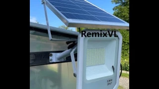 Магазин RemixVL:  120W или 60W прожектор водонепроницаемый на солнечной батарее IP67