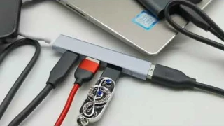 USB Hub адаптер расширитель OTG на 4 порта Бренд: AUFU