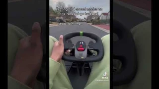 Testing all 4 speed modes on the Ninebot go kart pro!! 😯😄 #shorts