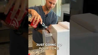 Can the Melissani Reverse Osmosis Water Purifier Filter Coca-Cola?😳🥤 #tapwater #waterfilter