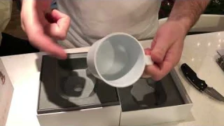 Ember temperature control ceramic mug unboxing